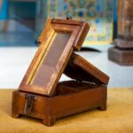 Carved Wooden Shringar Peti Design