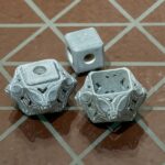 Ceramic multi slot candle holder with elegant finish