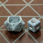 Decorative ceramic multi candle stand for home décor