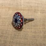 Round Vintage Style Ceramic Knob