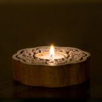 Festival Ceramic Diya Candle Holder