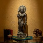 Handcrafted Stone Kali Amman Sculpture