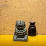 Handcrafted Pallava Lion Sculpture