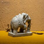 Handcrafted Stone Elephant Figure