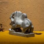 Hoysala Soft Stone Figurine Detail