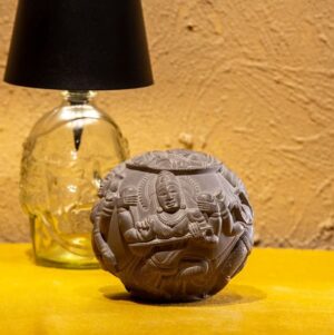 Kadapa Stone Paper Weight Ball 4 Inch
