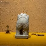 Single Elephant Soft Stone Art