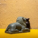 Pallava Stone Lion Decor