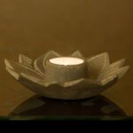 Traditional Lotus Soft Stone Diya