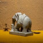 Traditional Stone Elephant Décor