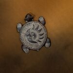 Vintage Style Stone Tortoise Art