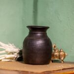 Wooden Planter Vase for Indoor Outdoor Use